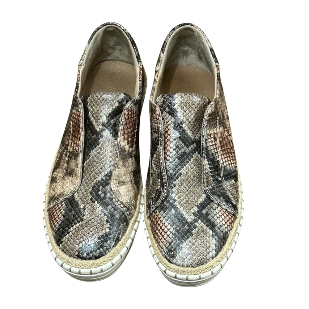 J/Slides NYC Slip-On Sneakers • Snake Print • Women’s Size 7